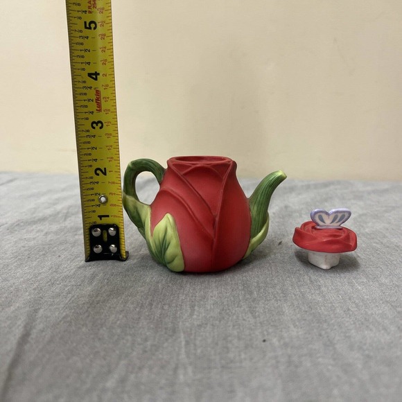 Teapot Vintage AVON Seasons Treasures Miniature Fine Collectible Lot of 6 Chrty - Picture 7 of 16